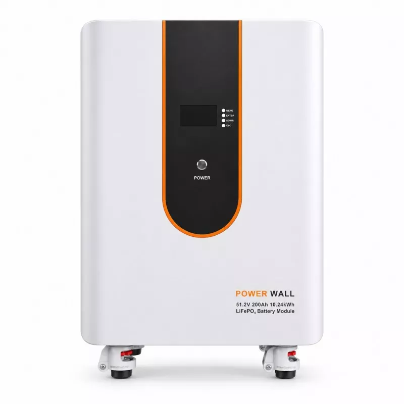 51,2V 200Ah LiFePO4 batteripakke